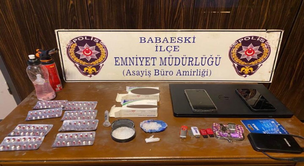 Babaeskide narkotik operasyonu: 2 kişi tutuklandı
