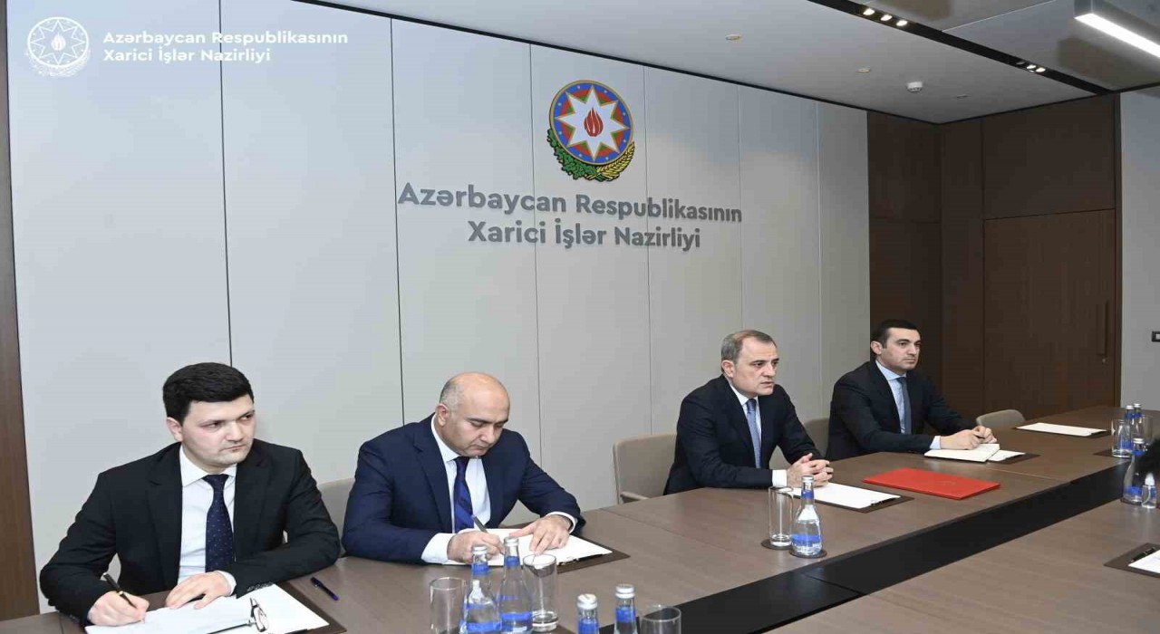 Bakü Büyükelçiliğine atanan Akgün, Azerbaycan Dışişleri Bakanı Bayramov ile görüştü