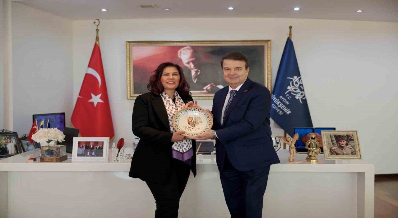 Başkan Çerçioğlu, Romanya Başkonsolosu Zamfiroiuyu ağırladı