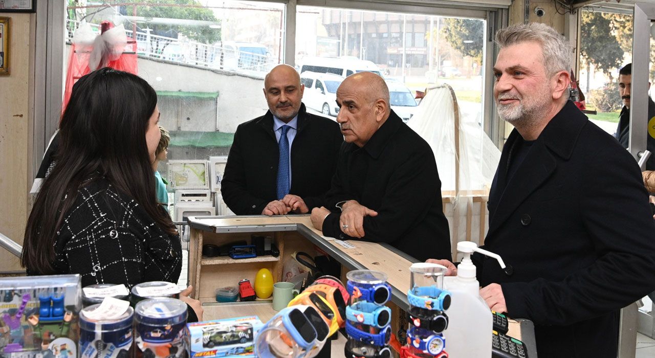 Başkan Görgel ve Kirişci Esnafla Bir Araya Geldi