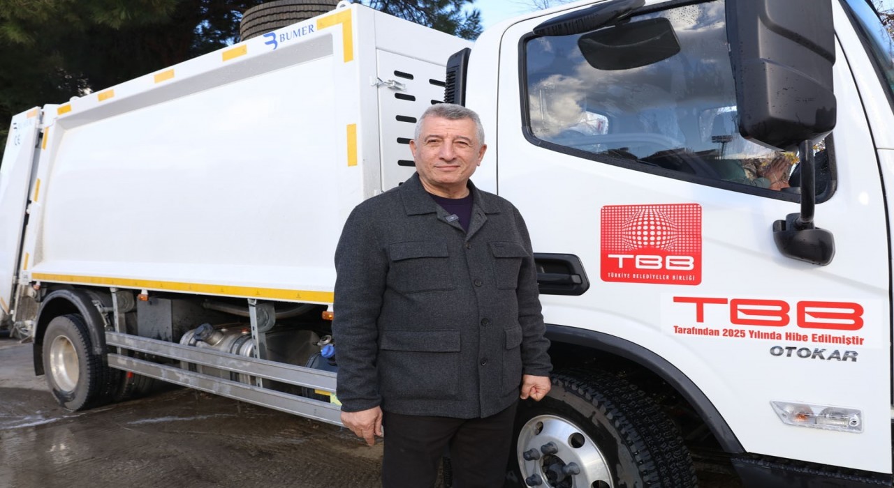 Başkan Günaydan İmamoğluna hibe araç için teşekkür
