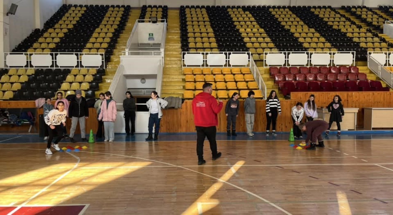 Bayburtta Gençlik Kış Kulübü etkinliklerinin ikinci dönemi başladı