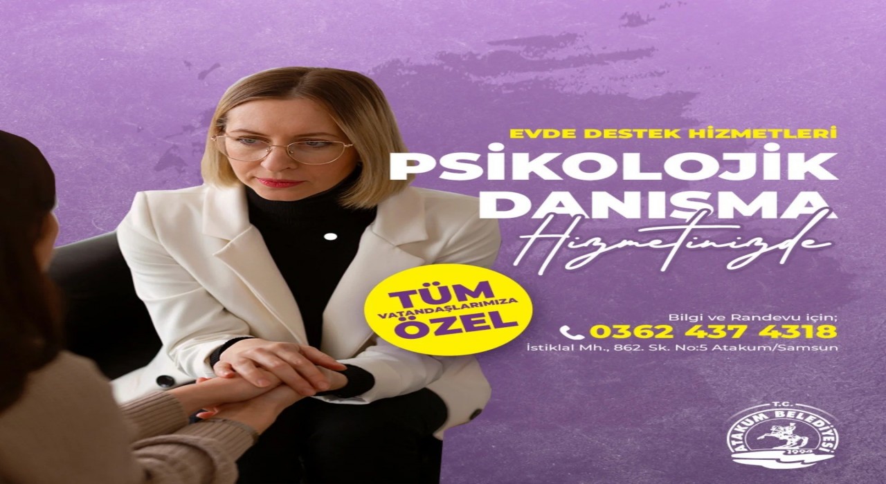 Belediyeden psikolojik danışmanlık desteği