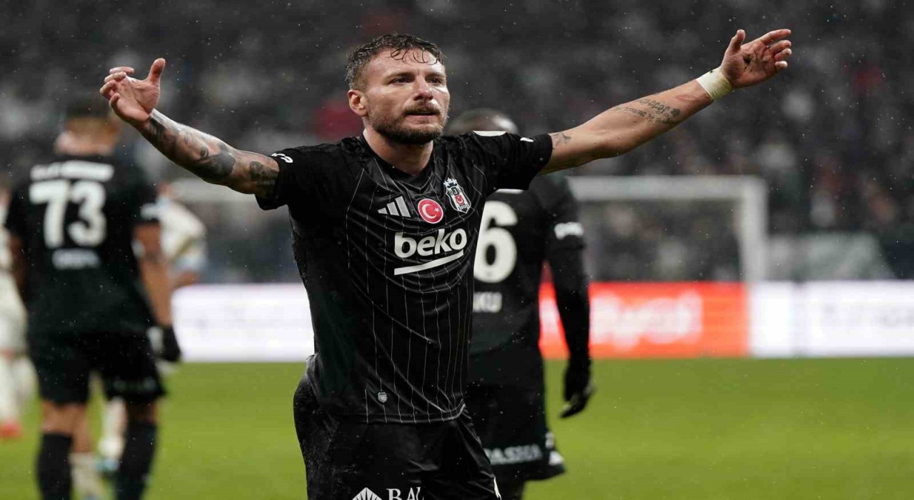 Beşiktaşta Immobile, Süper Ligde 10 gole ulaştı