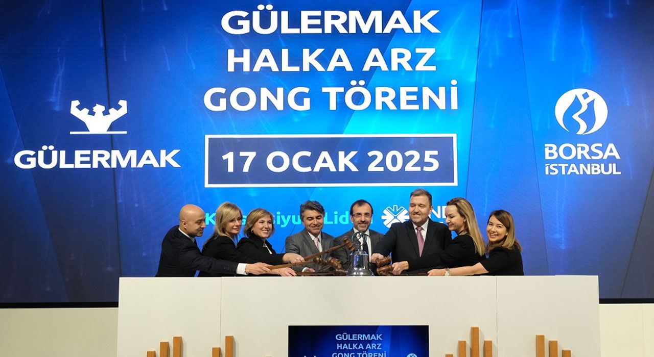 Borsa İstaanbul’da Gong, Gülermak İçin Çaldı