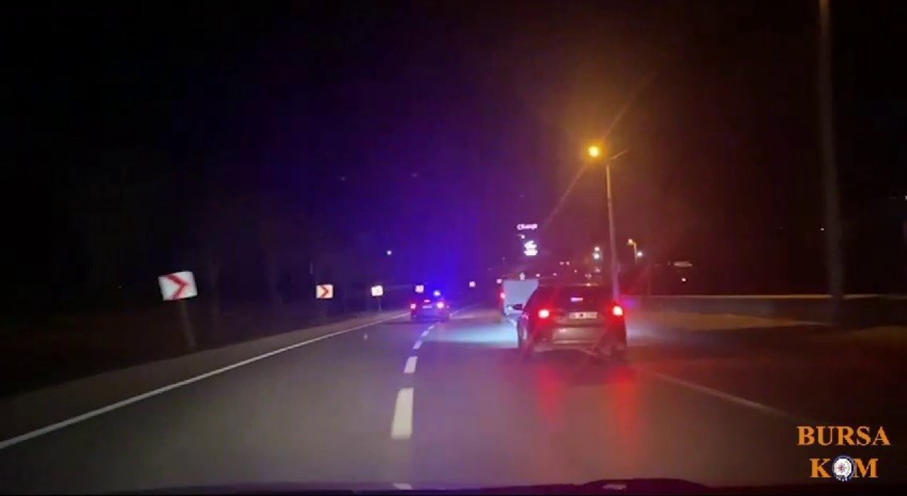 Bursada film gibi operasyon kamerada