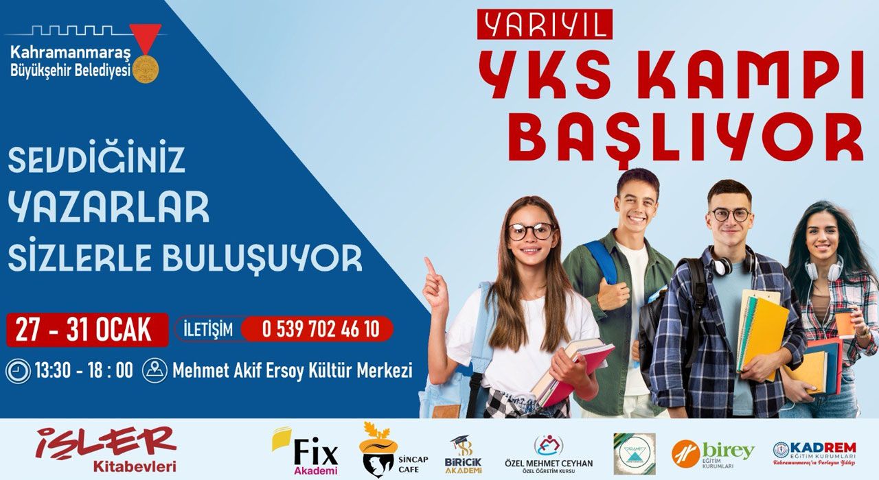 Büyükşehir, YKS’ye Hazırlık Kampı Düzenledi