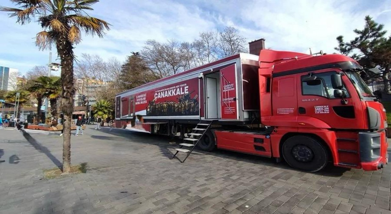 Çanakkale Savaşları Mobil Müzesi Zonguldakta ziyaretçilerini bekliyor