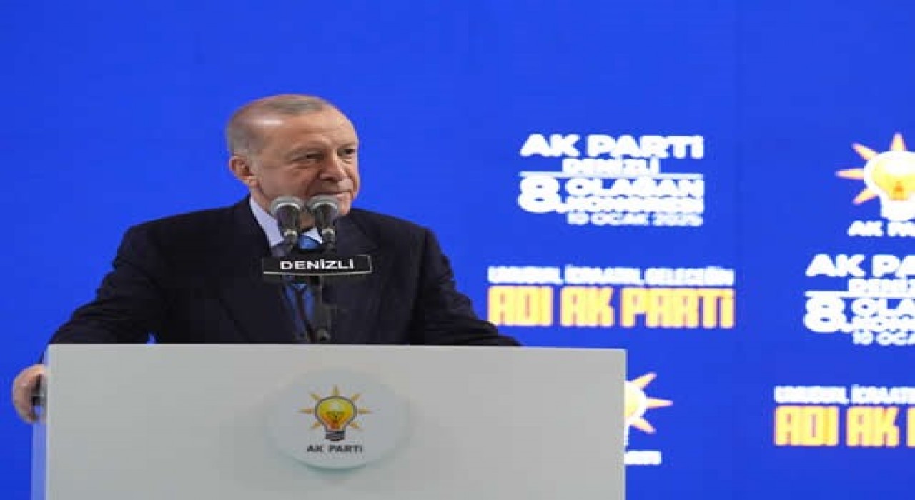 Cumhurbaşkanı Erdoğan; “22 yılda Denizliye 385 milyar TL tutarında kamu yatırımı yaptık”