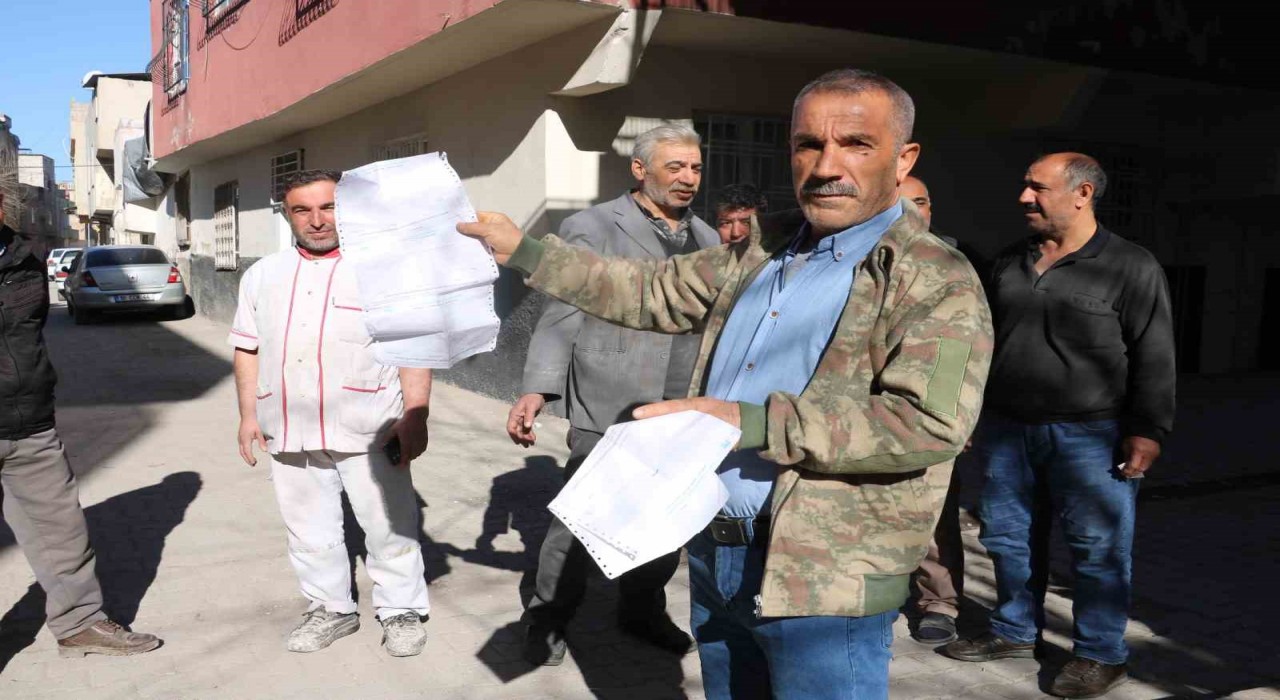 DEDAŞın yüksek ve çift faturaları mahalle sakinlerini bunalttı