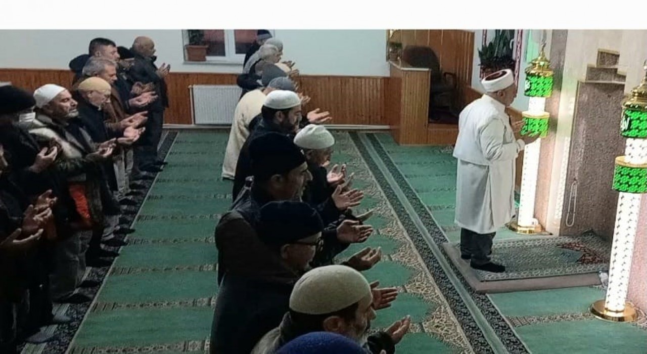 Develide yağmur ve kar duası yapıldı