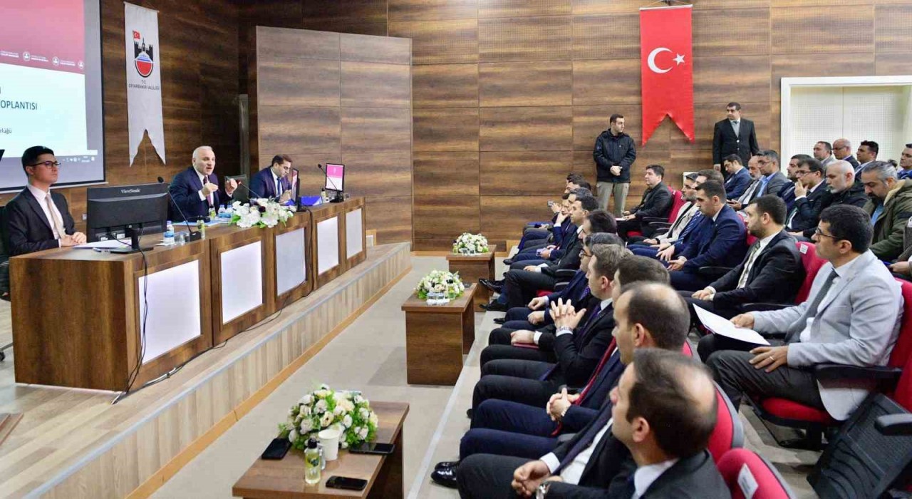 Diyarbakırda İl Koordinasyon Kurulu Toplantısı yapıldı