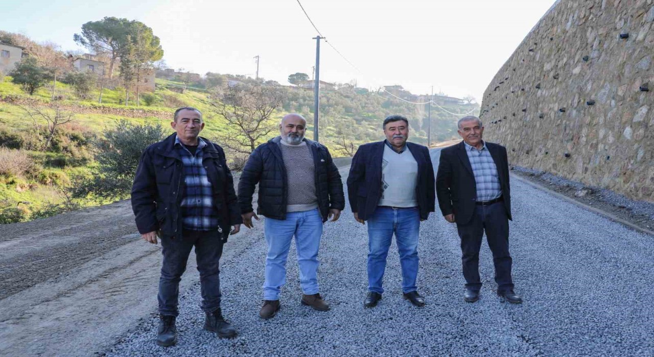 Efeler Belediyesinden Baltaköyde yol çalışması