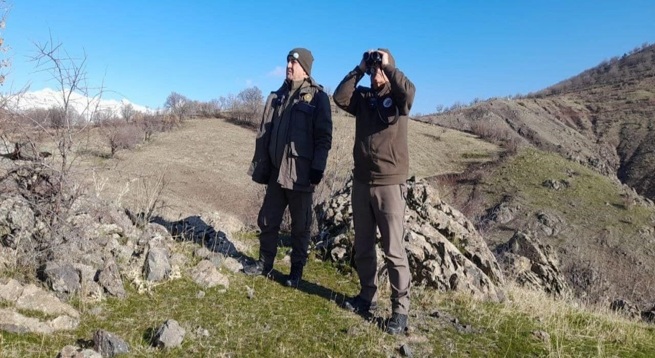 Elazığda yasa dışı avcılık yapan 3 kişiye idari işlem uygulandı
