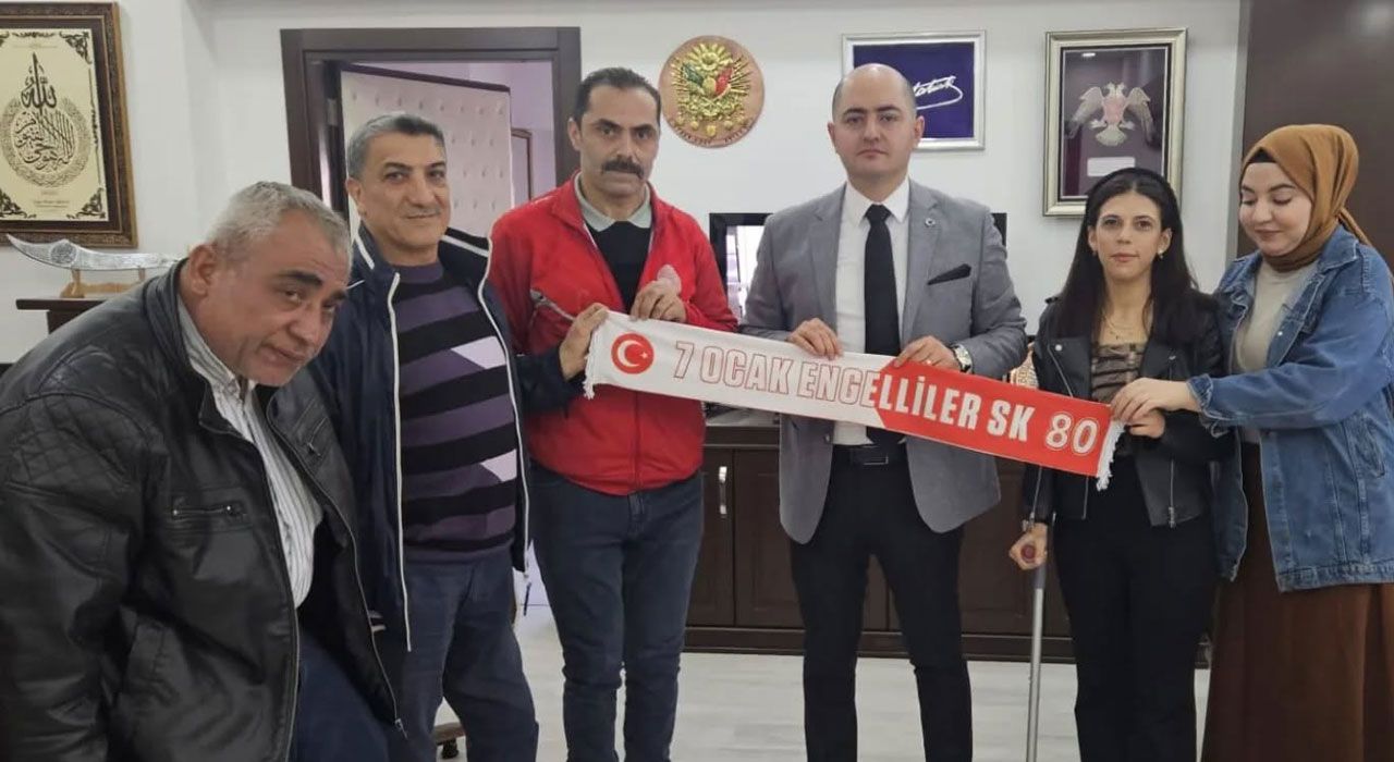 Engelliler Spor Kulübünden Başsavcıya Ziyaret