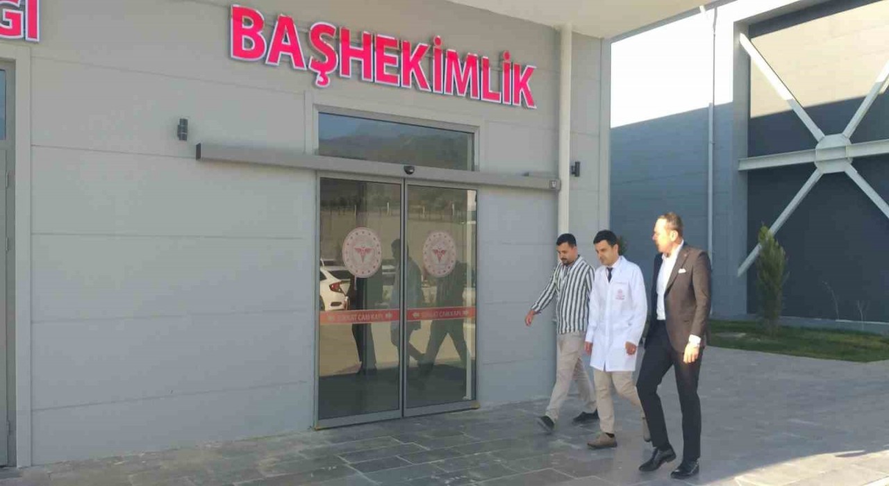 Erzin devlet hastanesi hasta kabulüne başladı