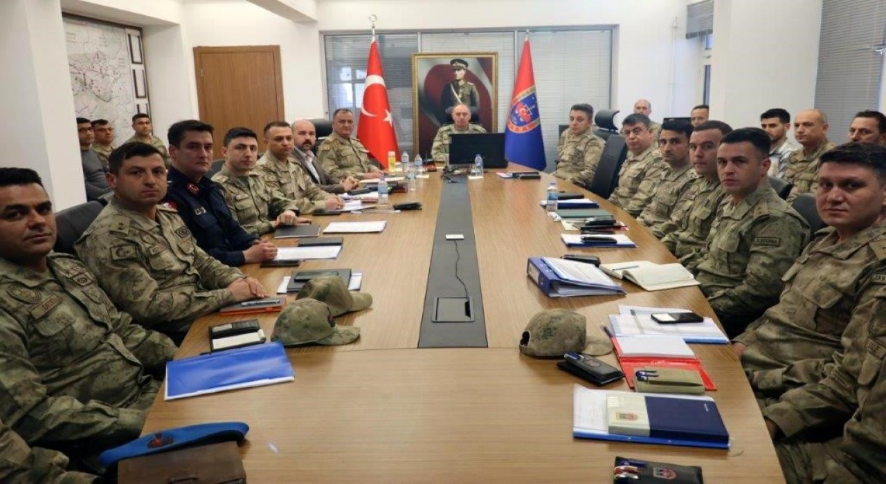 Erzincan İl Jandarma Komutanlığı 2024 yılı Asayiş Değerlendirme Toplantısı yapıldı