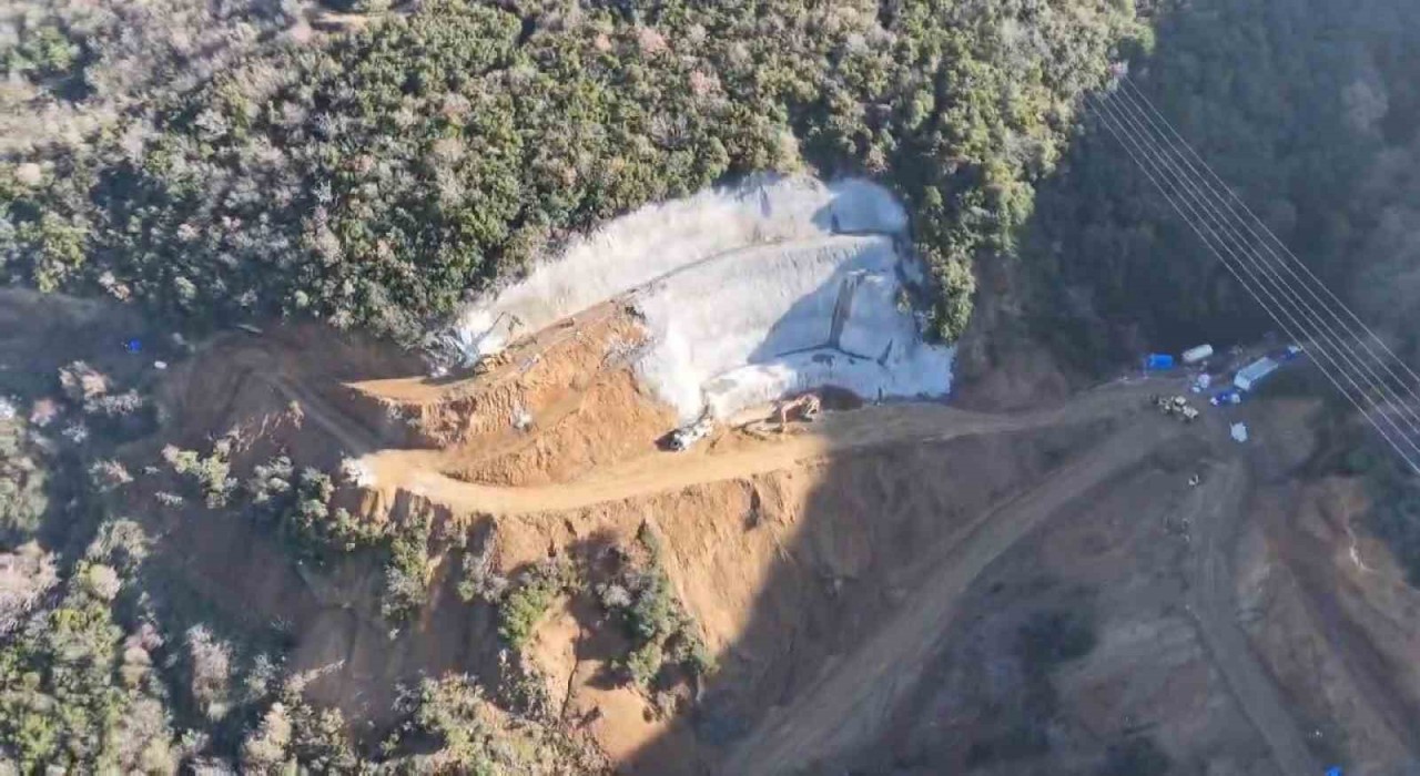 Esenköyde tünel ve viyadük çalışmaları hız kazandı