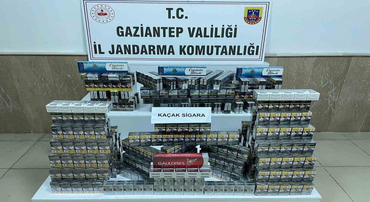 Gaziantepte 1 milyon TL değerinde kaçak malzeme ele geçirildi