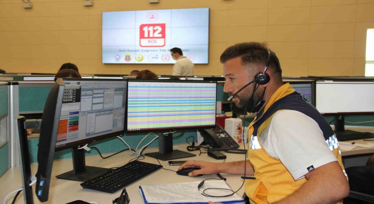 Giresun 112 Acil Çağrı Merkezi 2024 verilerini açıkladı