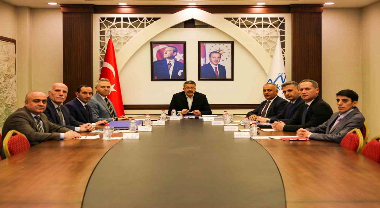 Hakkaride OSB toplantısı yapıldı