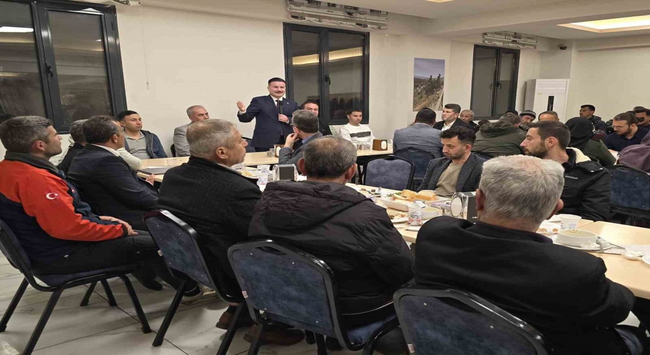 Hassada Şehit aileleri yemek programında bir araya geldi