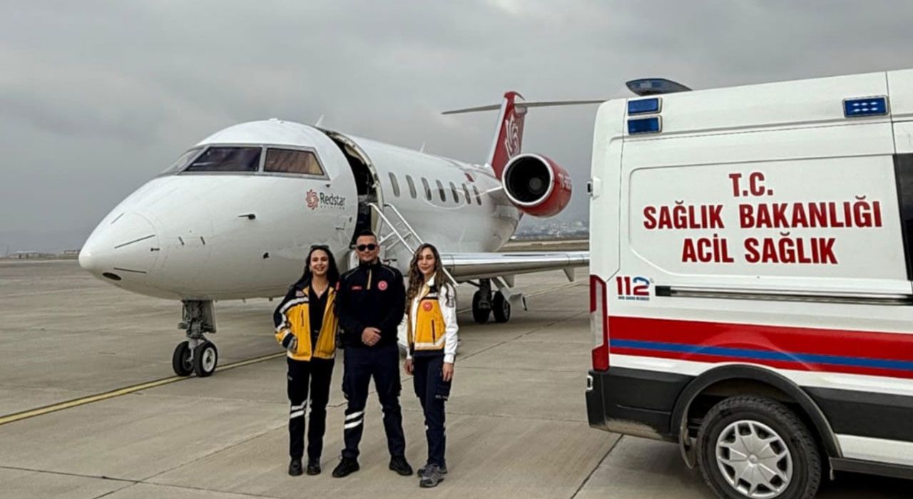 Hava Ambulansıyla Başarılı Hasta Nakli Gerçekleştirildi