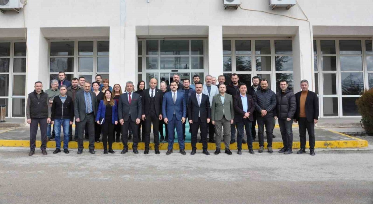 İl Özel İdaresi personelinden kaymakam Dalana veda programı