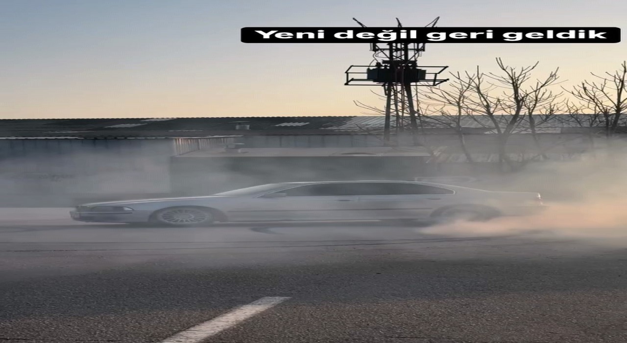 İnegölde drift atan ehliyetsiz sürücüye ceza