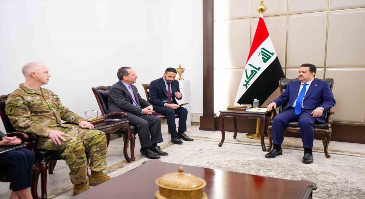 Irak Başbakanı Sudani, Uluslararası Koalisyon Komutanı Leahy ile DAEŞle mücadeleyi görüştü