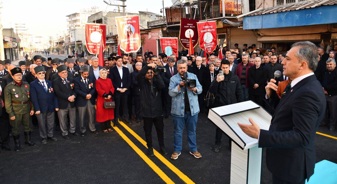 İskender Türkmen Caddesi Osmaniye Halkının Hizmetine Açıldı