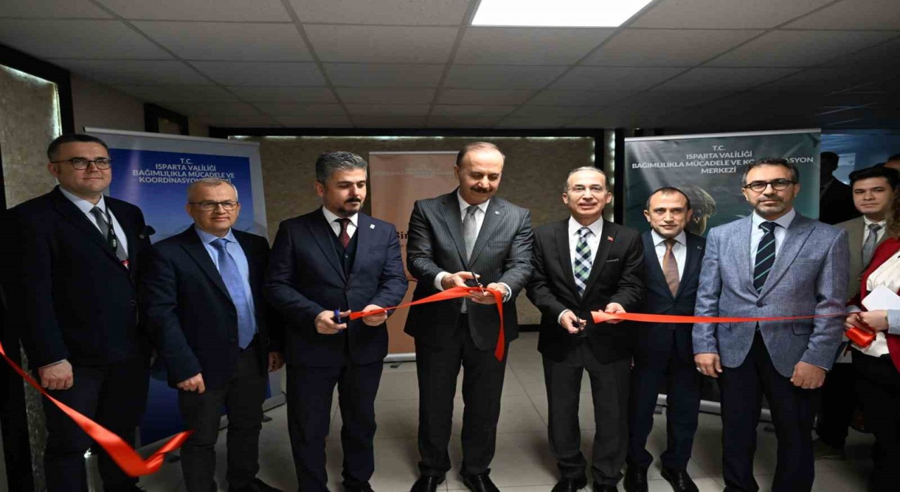 Ispartada bağımlılıkla mücadelede yeni dönem: BAMKOM hizmete açıldı