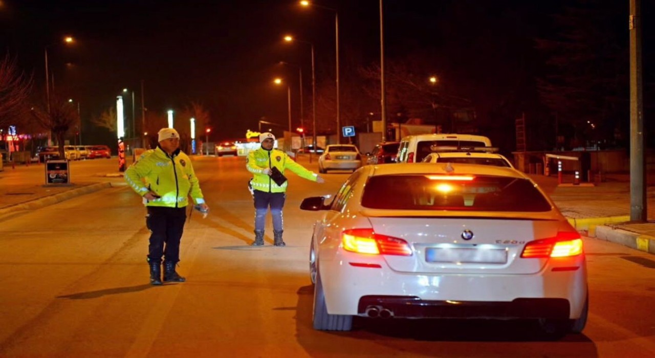 Ispartada trafik denetimi