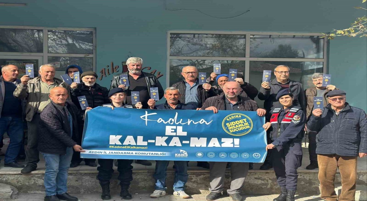 Jandarma Kuyucakta vatandaşları bilgilendirdi
