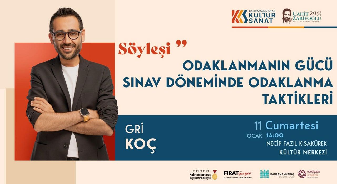 Kahramanmaraşlı Gençler Gri Koç ile Buluşuyor