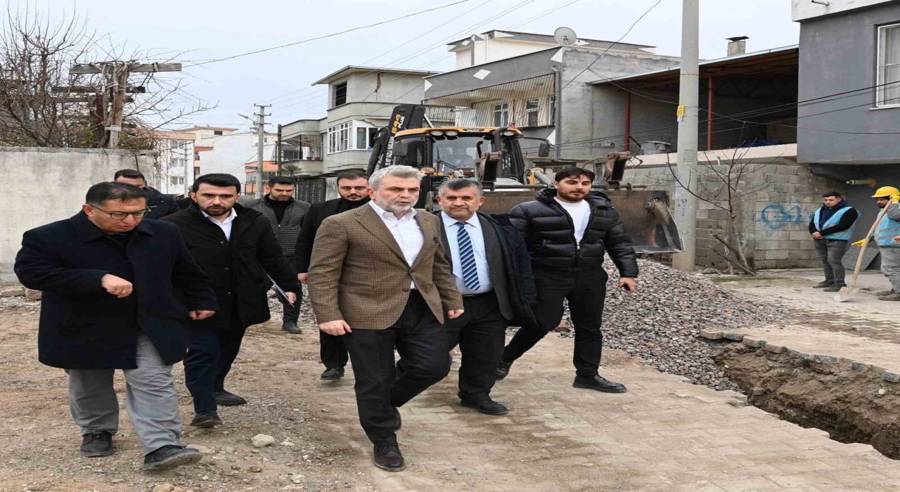 Kahramanmaraşta alt yapıya 12 milyon liralık yatırım
