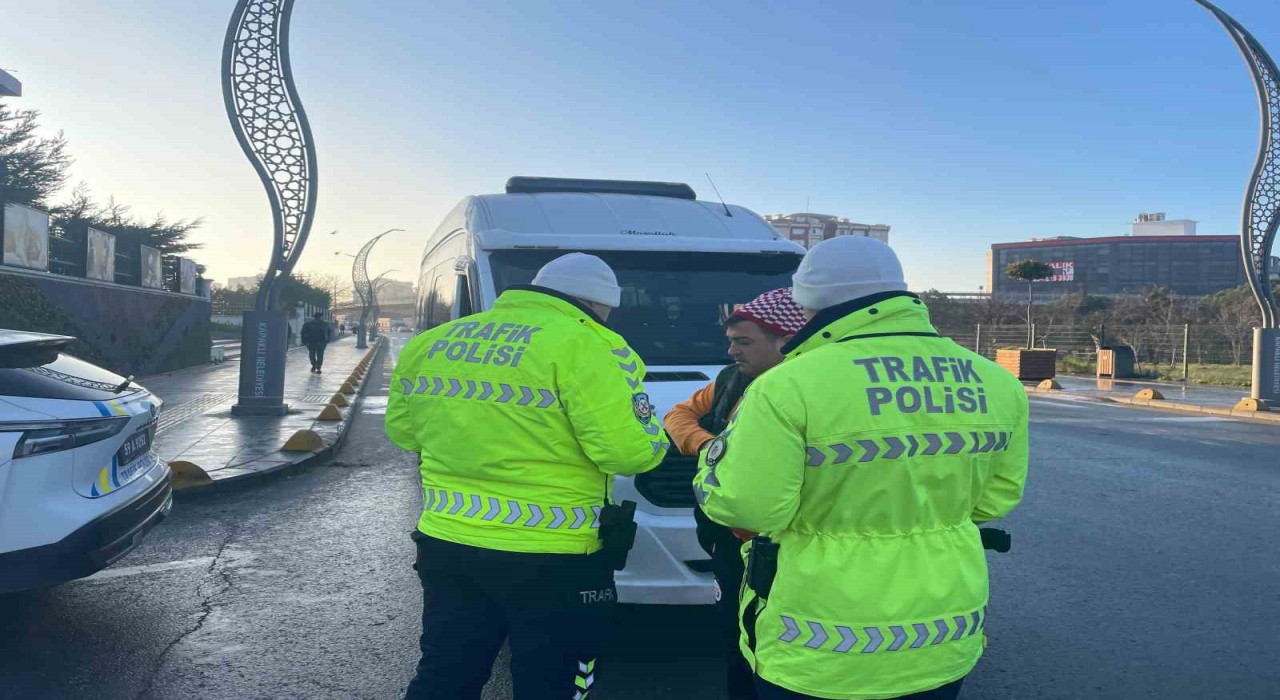 Kapaklıda yapılan uygulamada 42 bin lira ceza kesildi
