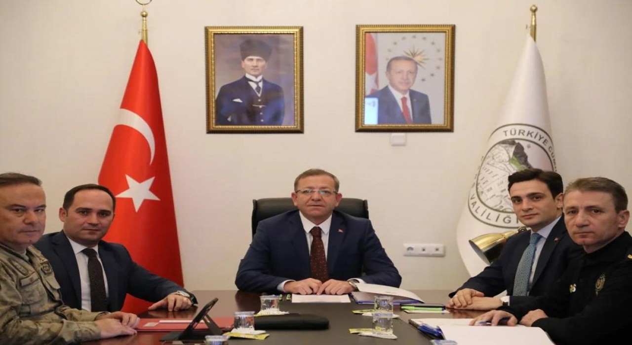 Karsta Vali Polat Başkanlığında ‘İl Koordinasyon ve Asayiş Toplantısı yapıldı