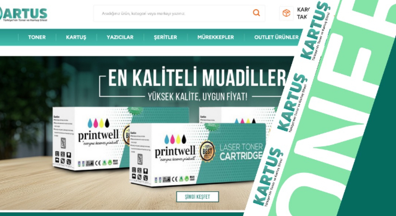 Kartus.com: Türkiye'nin En Büyük Toner ve Kartuş Alışveriş Noktası