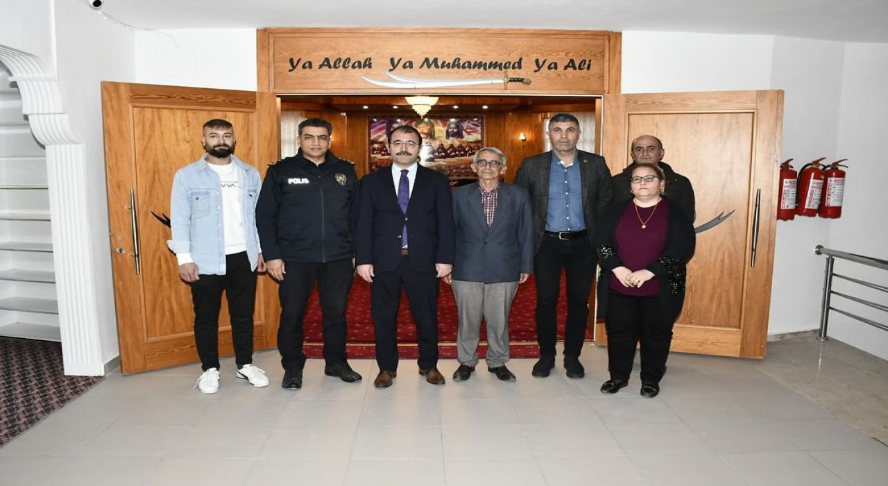 Kaymakam Dolu’dan Kadirli Cemevi’ne İadei Ziyaret