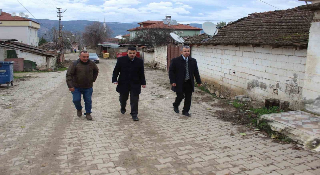 Kaymakam Kılıç, Ciciler Köyündeki yatırımları inceledi