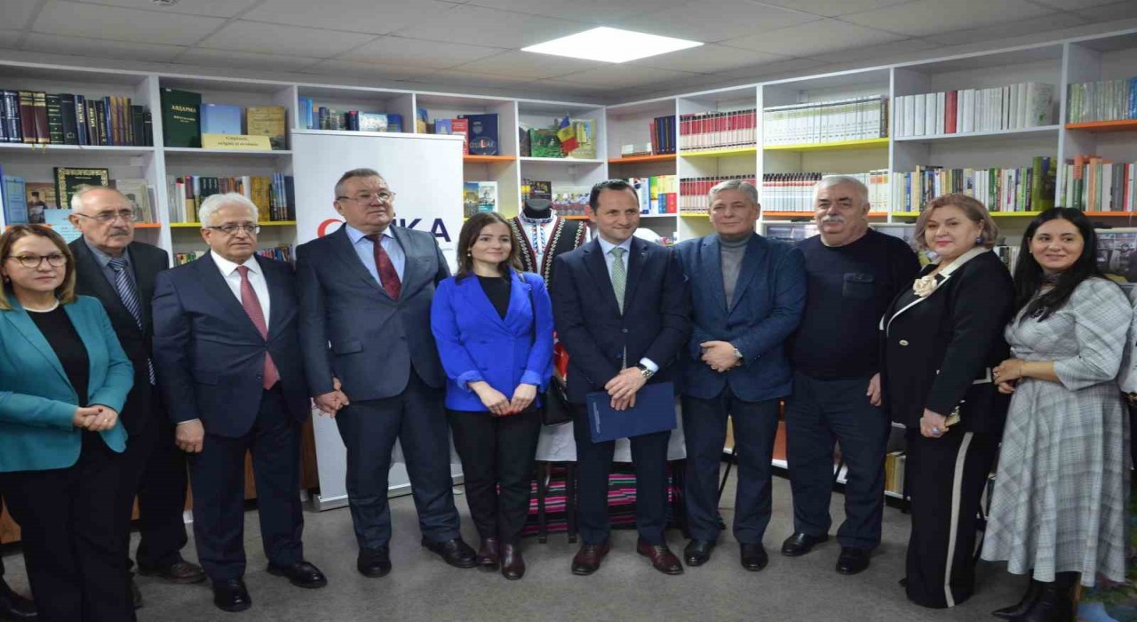 Kişinev Mihail Çakir Kütüphanesi TİKAnın desteğiyle yenilendi