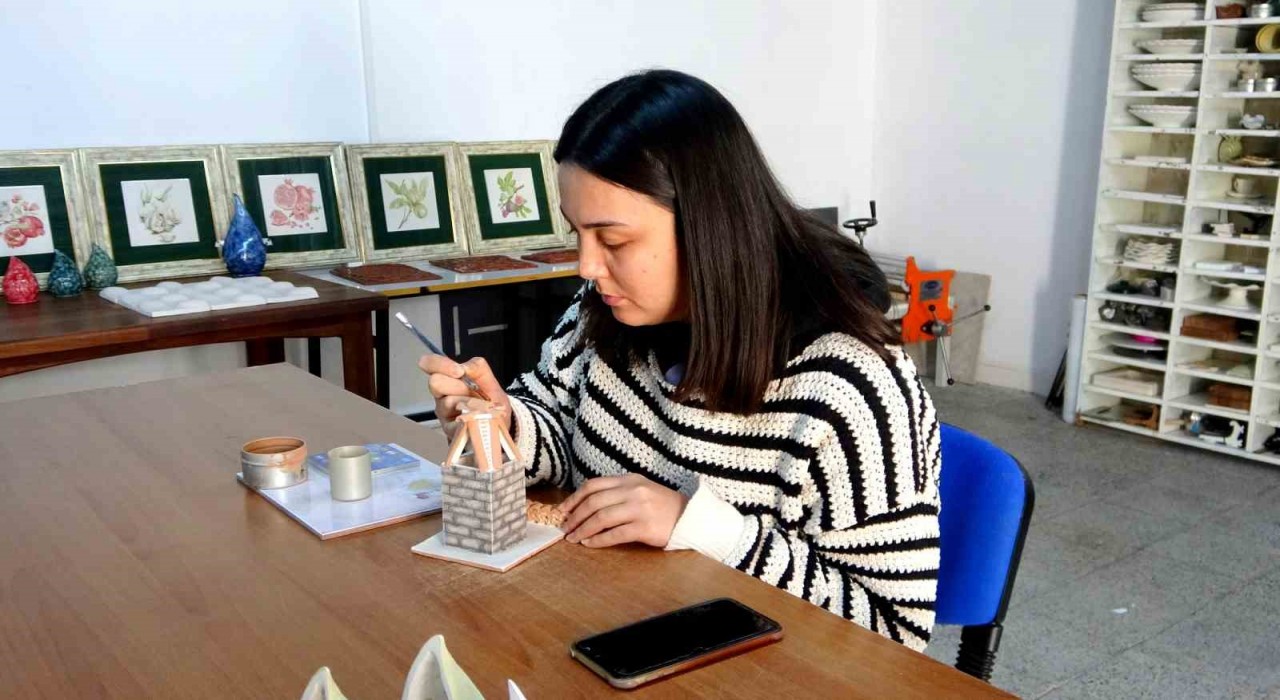 Muğlanın kültürel mirası, çini sanatıyla hayat buluyor