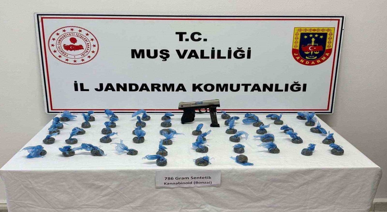 Muşta uyuşturucu operasyonu