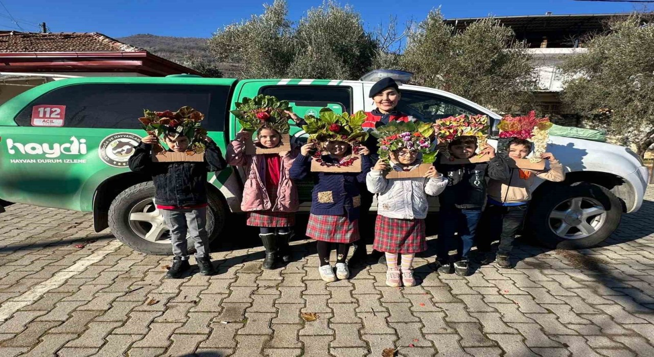 Nazillide öğrencilere doğa sevgisi anlatıldı