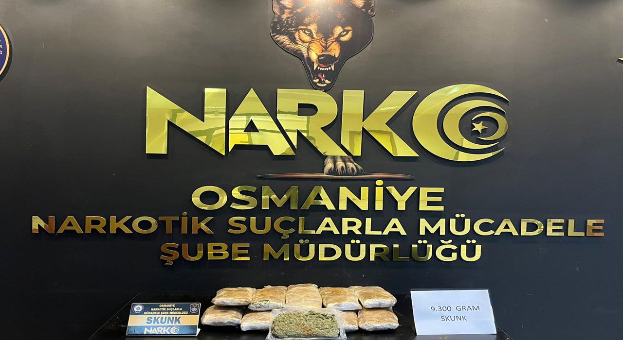 Osmaniye Polisi Uyuşturucuya Geçit Vermedi!