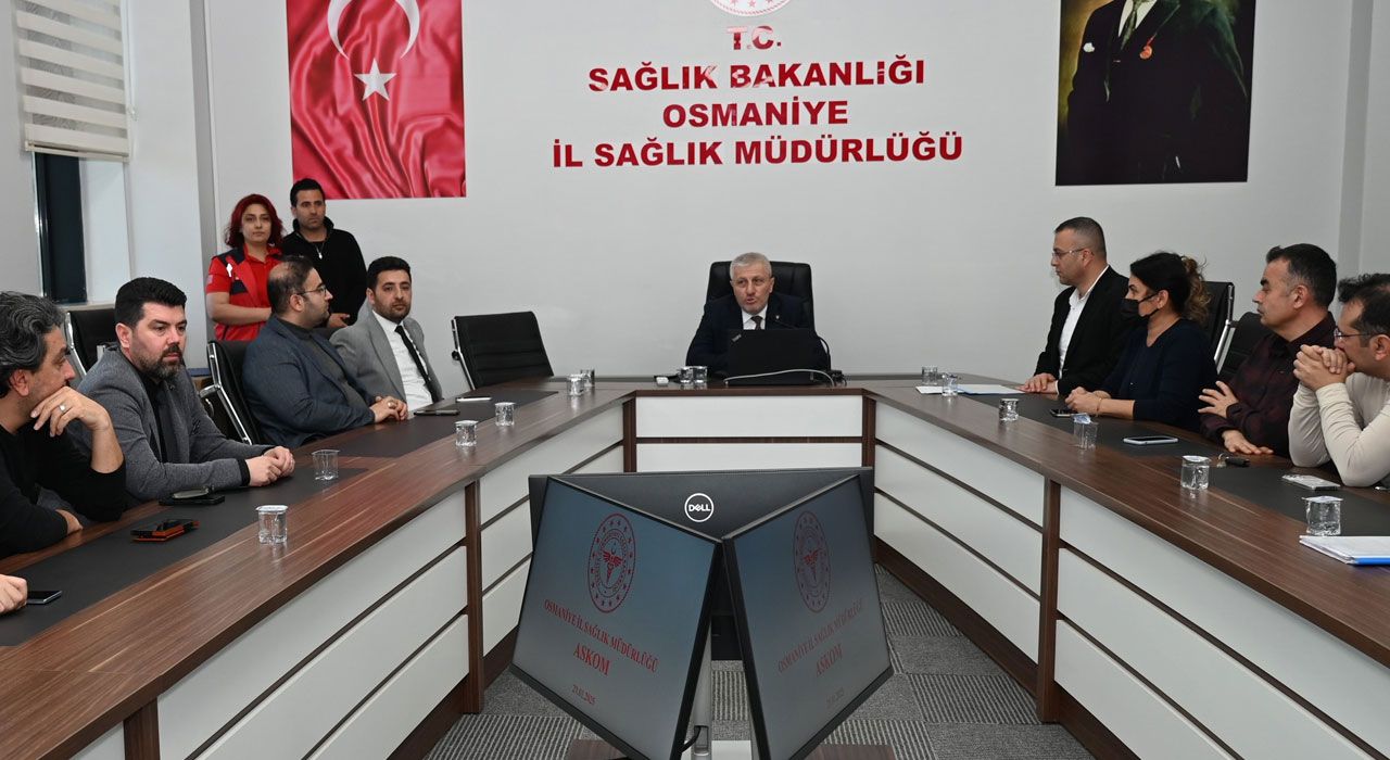 Osmaniye'de 2025 Yılının İlk ASKOM Toplantısı Gerçekleştirildi