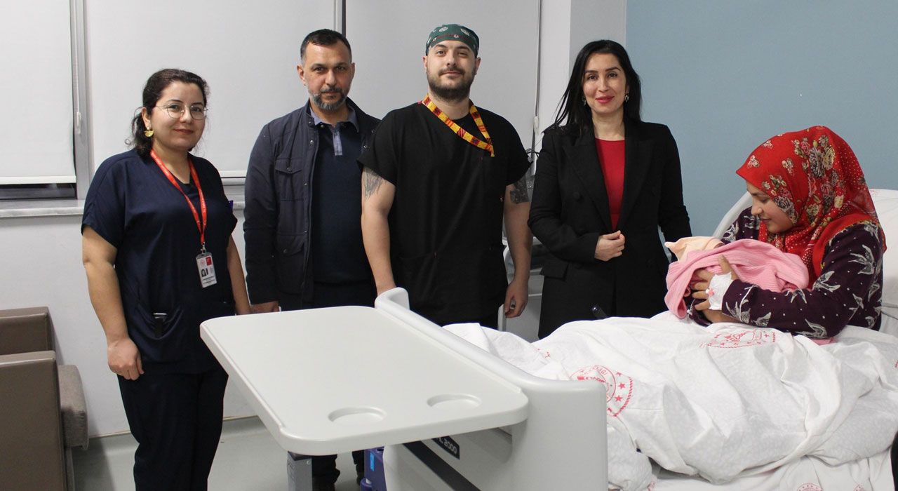 Osmaniye’de Yeni Yılın İlk Bebeği Dünyaya Geldi
