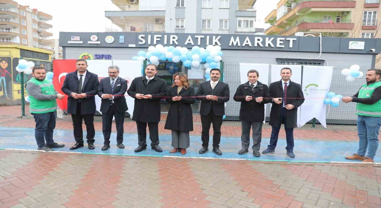 Pilot ilçede geri dönüşüm market sayısı 6ya çıkarıldı