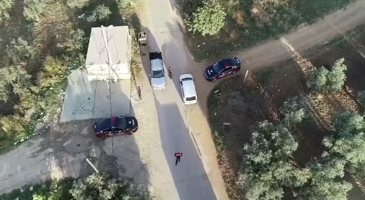 Polis ekipleri zeytinlik hırsızlarına göz açtırmıyor